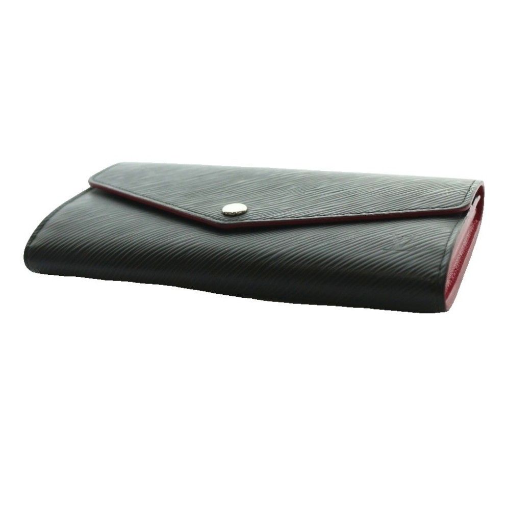 ルイヴィトン LOUIS VUITTON エピ ポルトフォイユ サラ ノワール 長