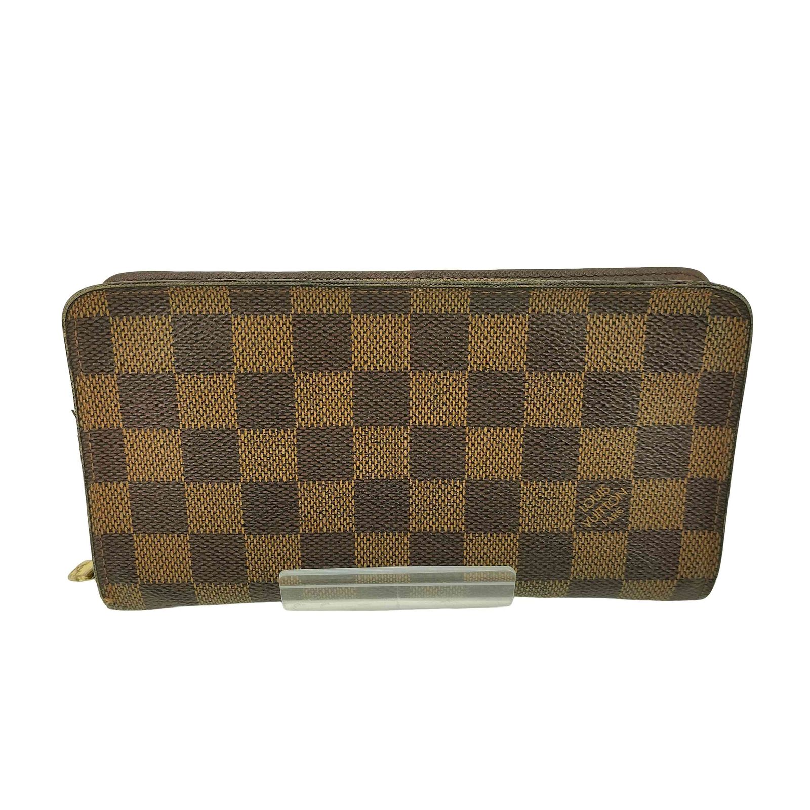 ルイヴィトン　エベヌ　ポルトモネレディ ルイヴィトン LOUIS VUITTON ポルトモネジップ エベヌ レディース 表記
