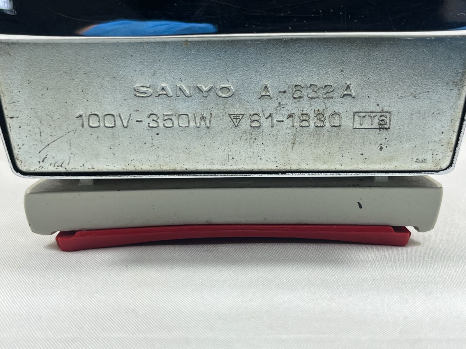 SANYO サンヨー 自動アイロン A-632A 100V-350W アイロン 衣類 家電