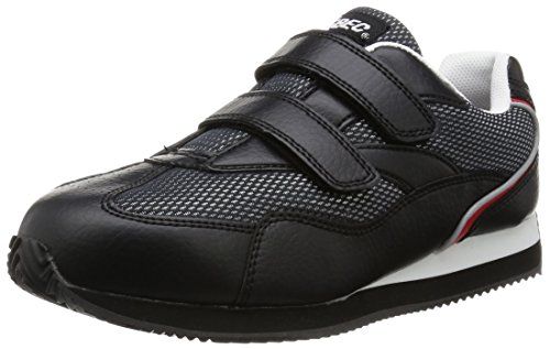 新品 [ジーベック] 安全靴 作業靴 85102 セフティ シューズ メッシュ 通気性 面ファスナー 運転しやすい 反射材 ブラック 25.5cm