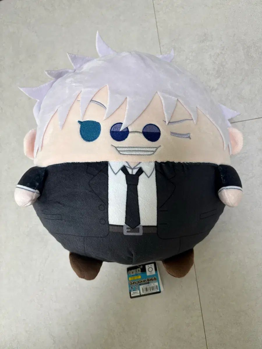 呪術廻戦 五条 悟 ふわコロりん BIG ぬいぐるみ - メルカリ