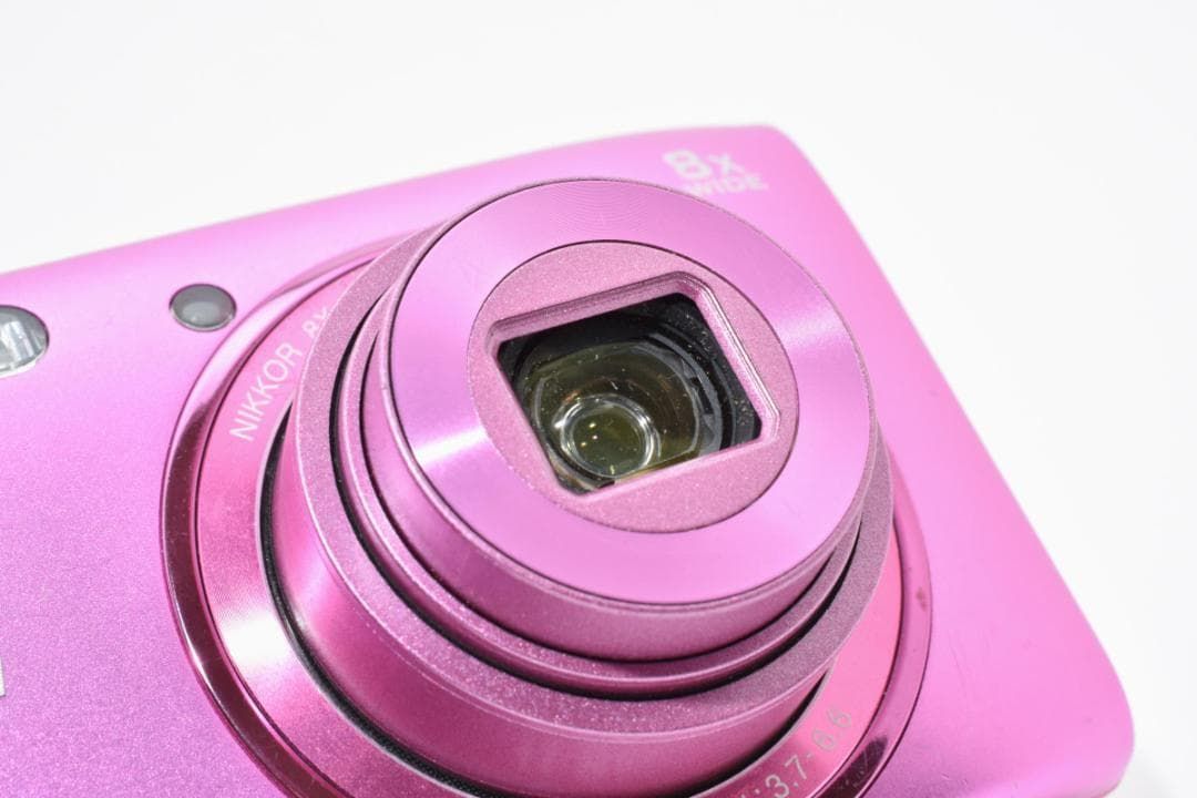 55】Nikon ニコン COOLPIX S3600 クールピクス ピンク デジタルカメラ