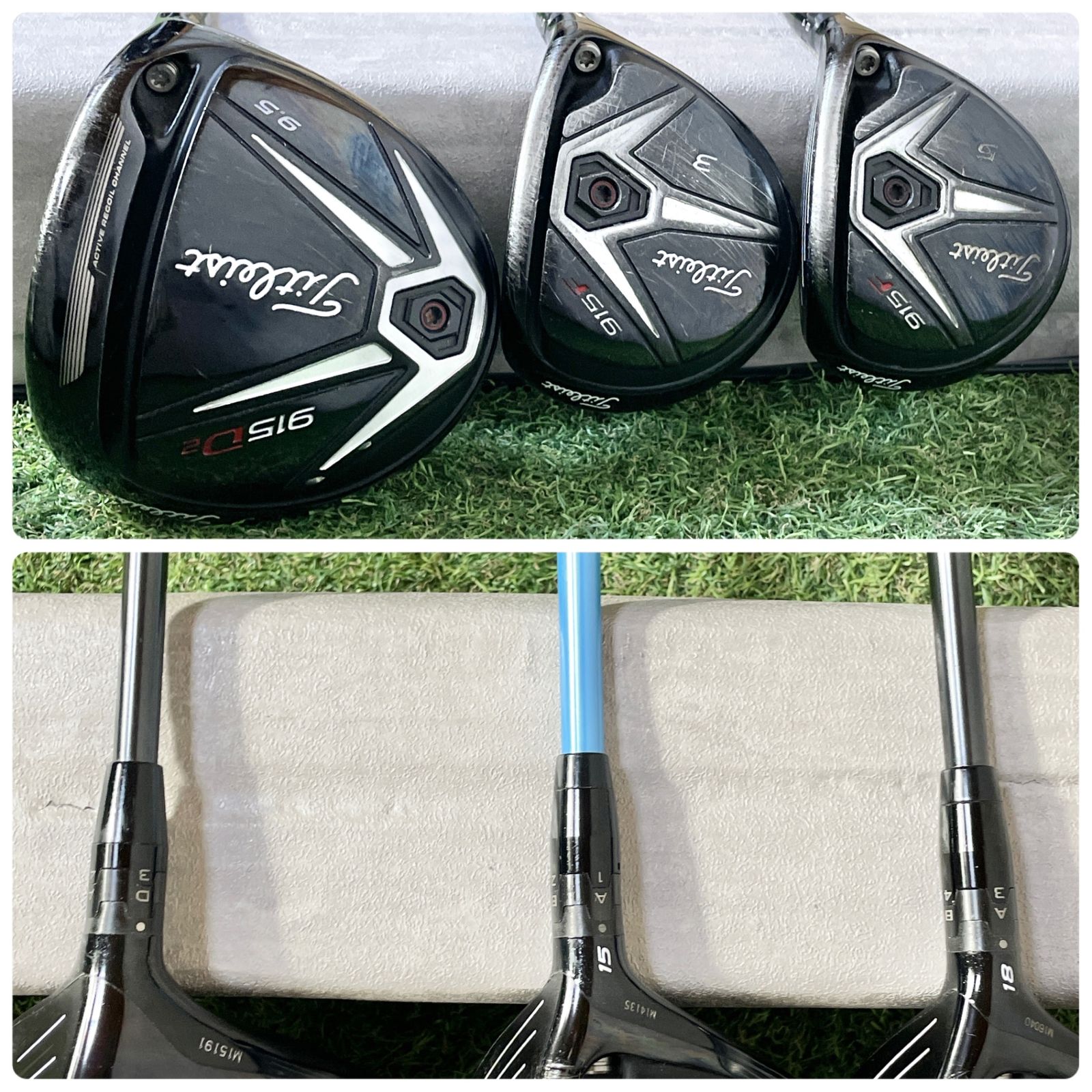 Titleist 915D2 AP1 714 タイトリスト ゴルフクラブセット メンズ S 12 