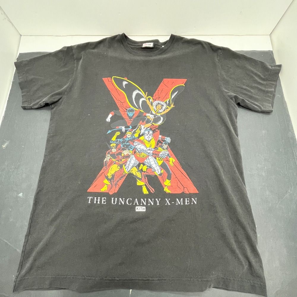 06w21532 Kith x Marvel X-Men Clash Vintage Tee Lサイズ Tシャツ