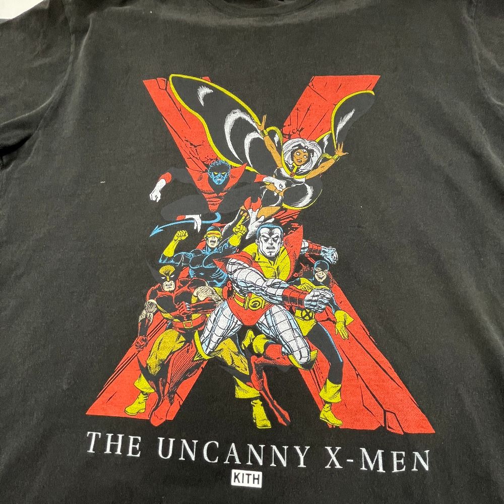 06w21532 Kith x Marvel X-Men Clash Vintage Tee Lサイズ Tシャツ