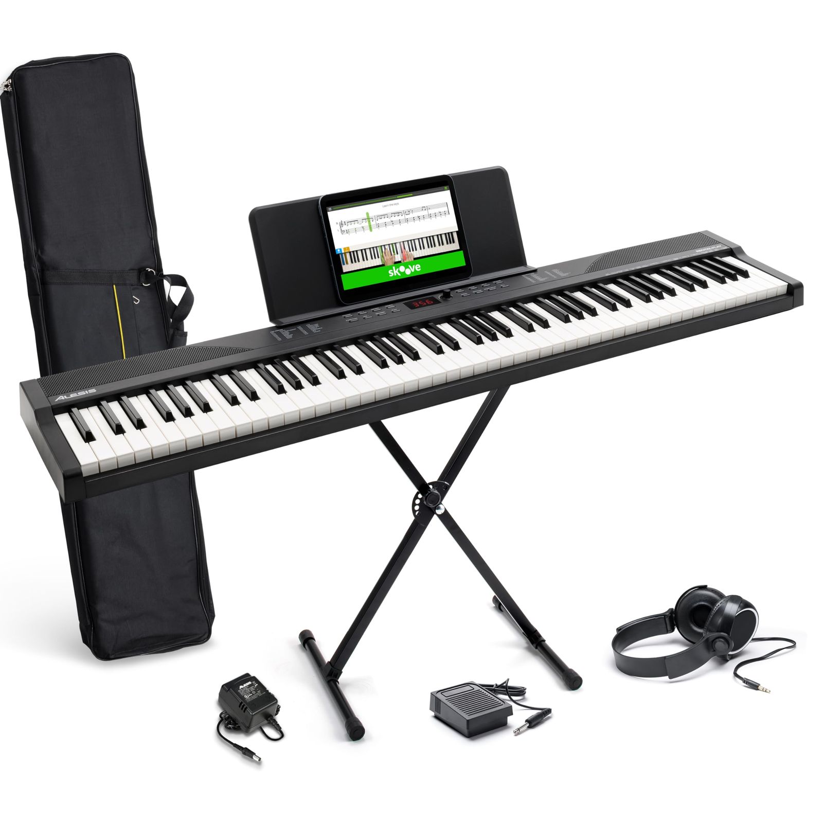 Alesis 88鍵盤初心者向け電子ピアノ【AHP-1B】 【公式通販】