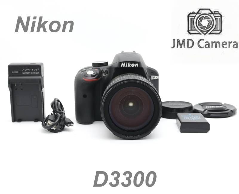 □完動品 Nikon D3300 デジタル一眼レフ ショット数3875 - メルカリ