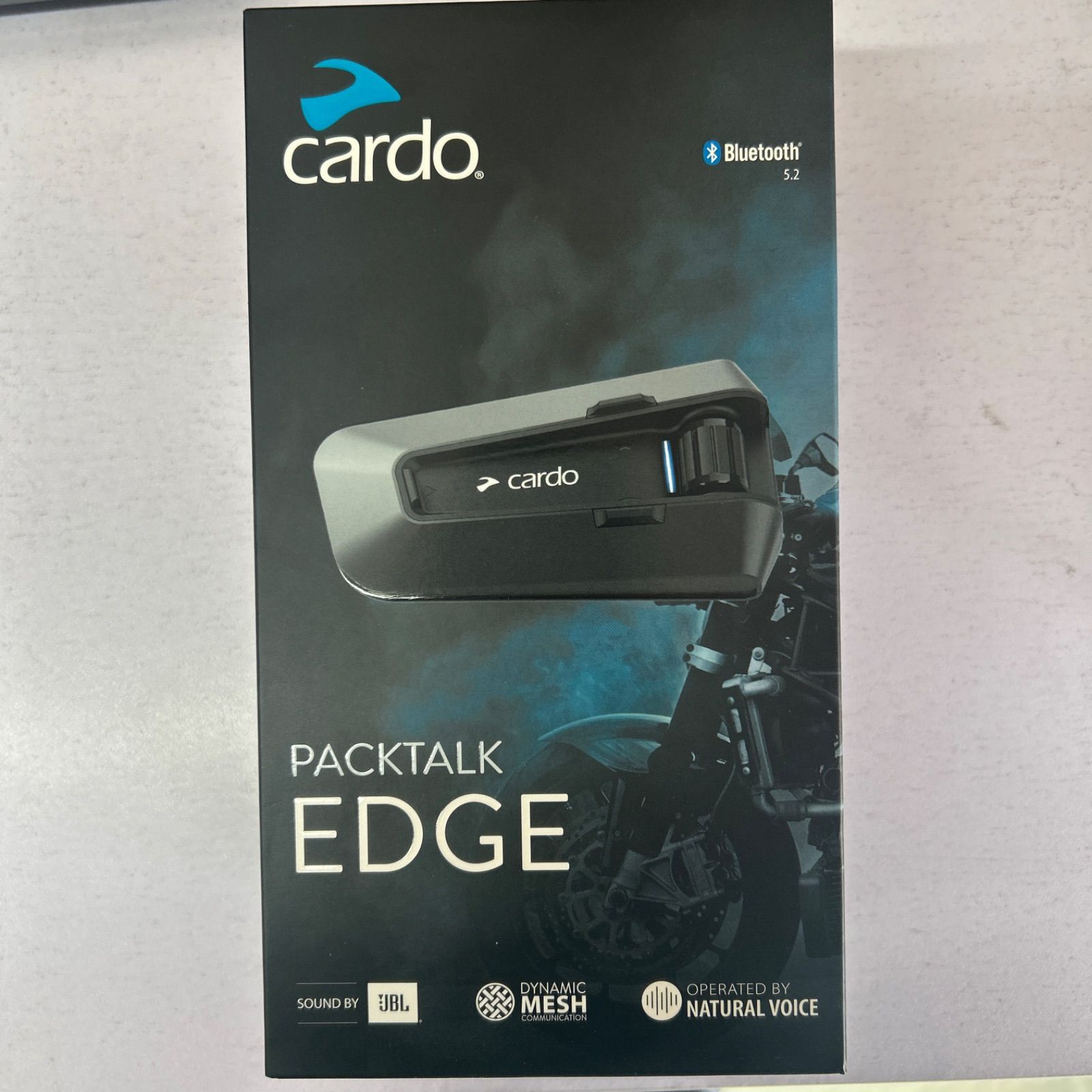 新品未使用】Cardo Packtalk. EDGE 日本語設定 化粧箱付き