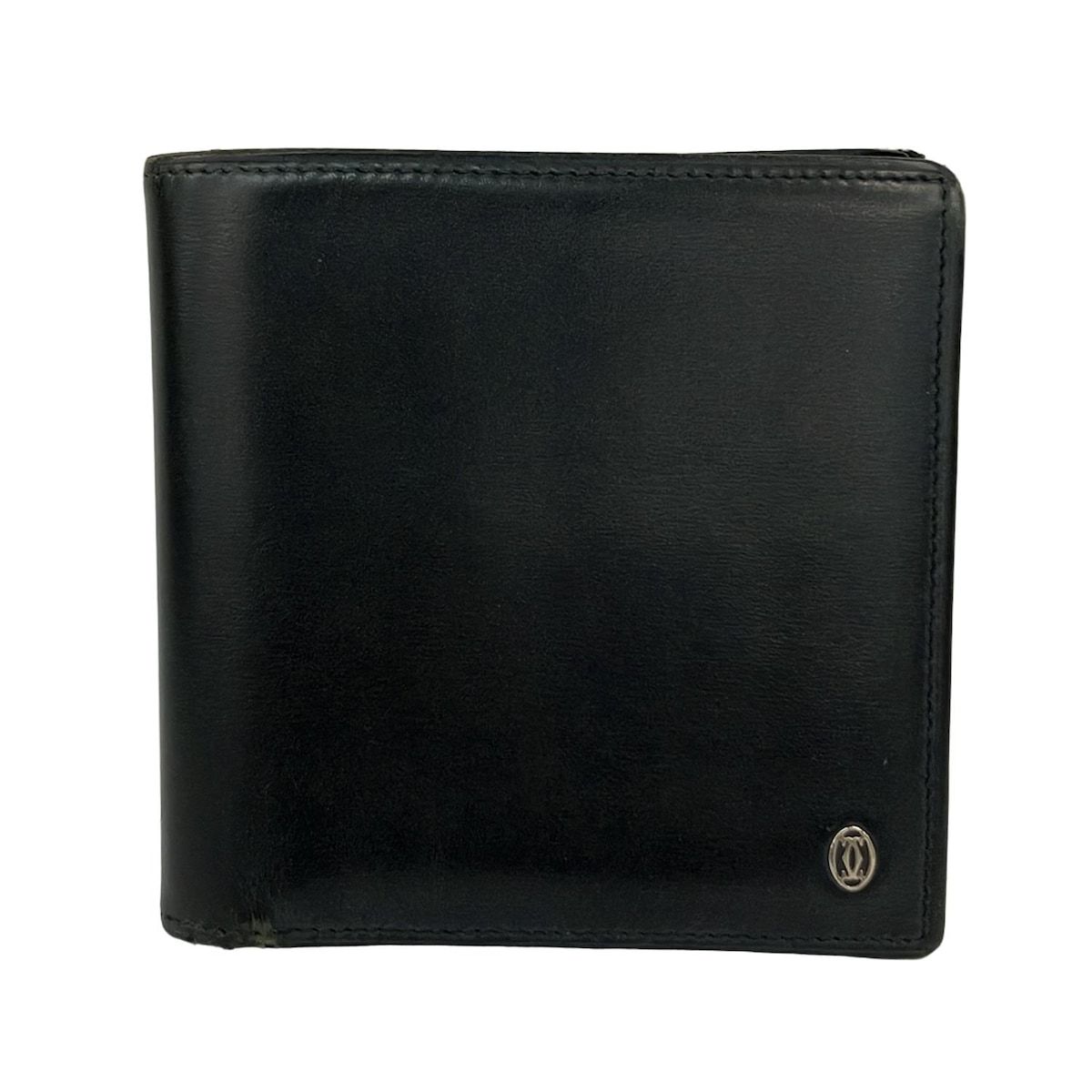 Cartier(カルティエ) 2つ折り財布 パシャ 黒 レザー - メルカリ
