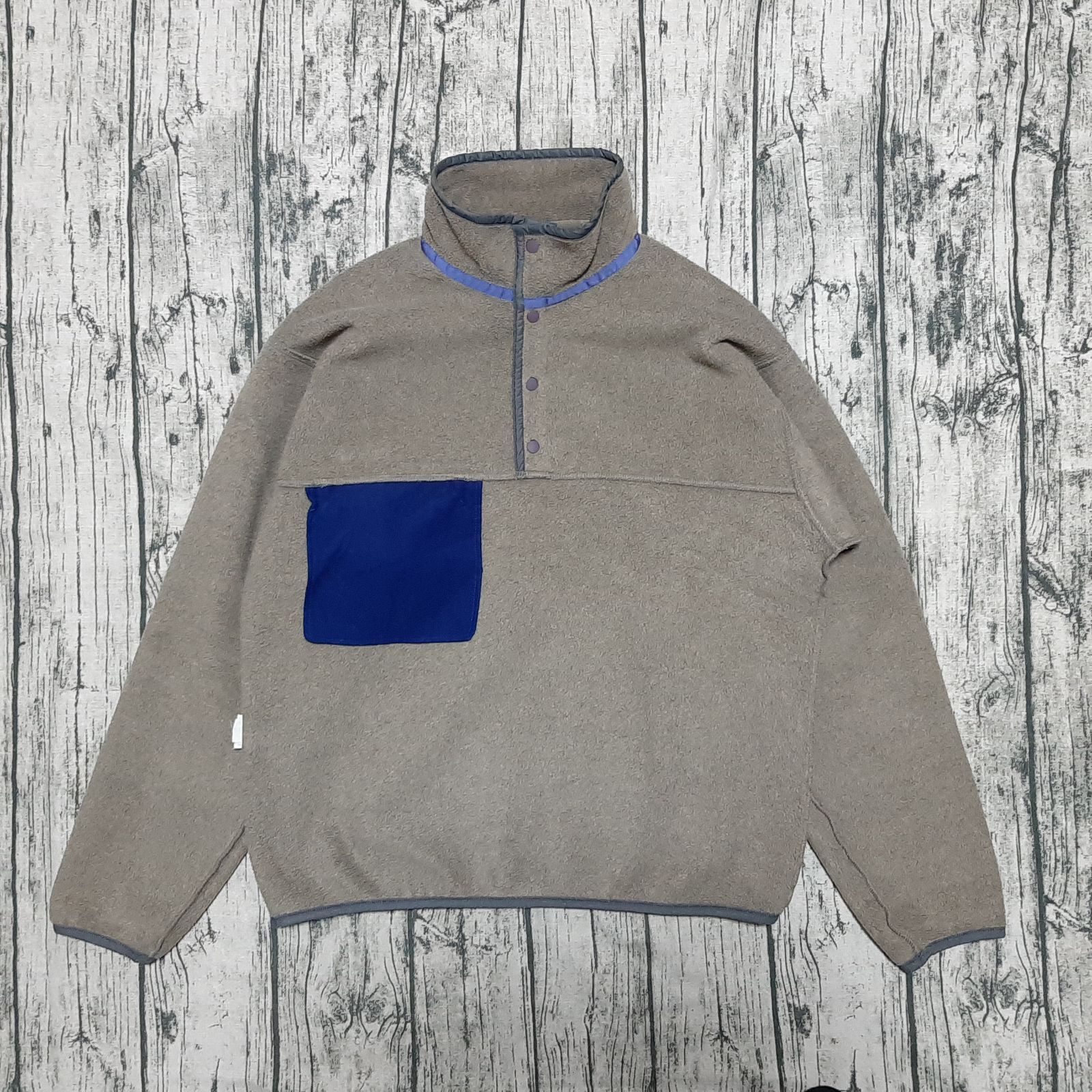 size M】98年 patagonia シンチラ スナップT パタゴニア グレー 