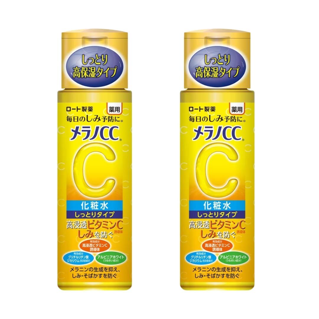 [Bulk Purchase Set of 2] Melano CC Medicated Blemish Whitening Toner Moist Type 170ml Main Unit (x 2)