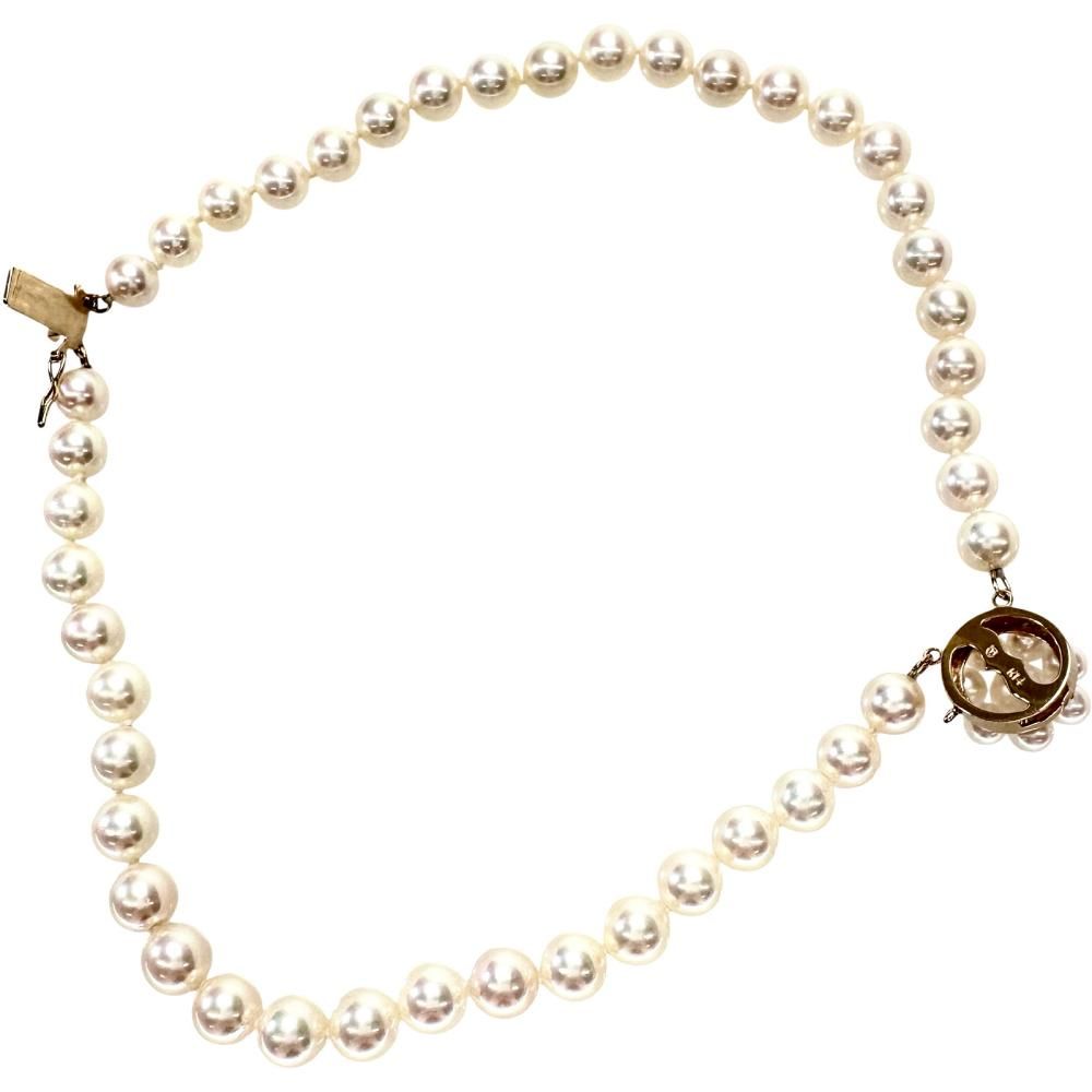 真珠 ブレスレット K14 MIKIMOTO（ミキモト） アコヤ真珠 ブレスレット