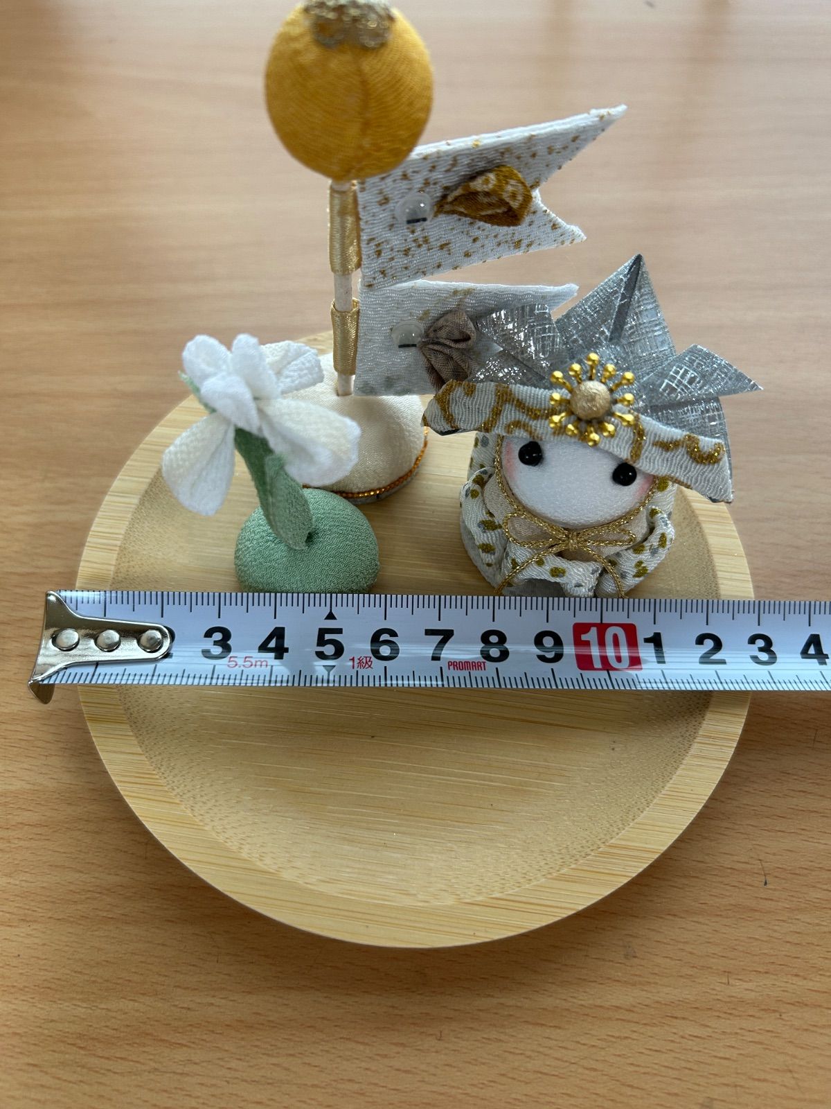 ハンドメイド】ちりめん つまみ細工 五月人形 鯉のぼり 菖蒲 - メルカリ