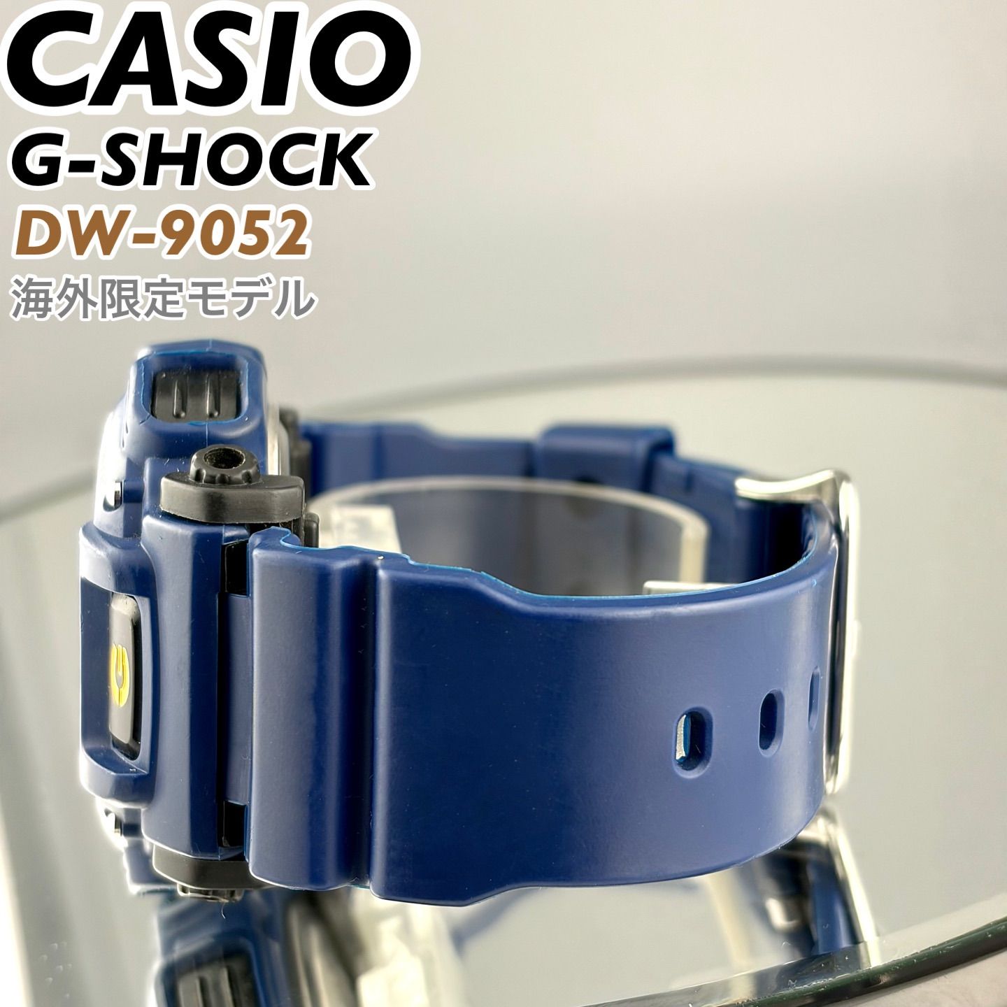 海外モデル] CASIO G-SHOCK DW-9052 メンズ ネイビーカラー 新品電池 