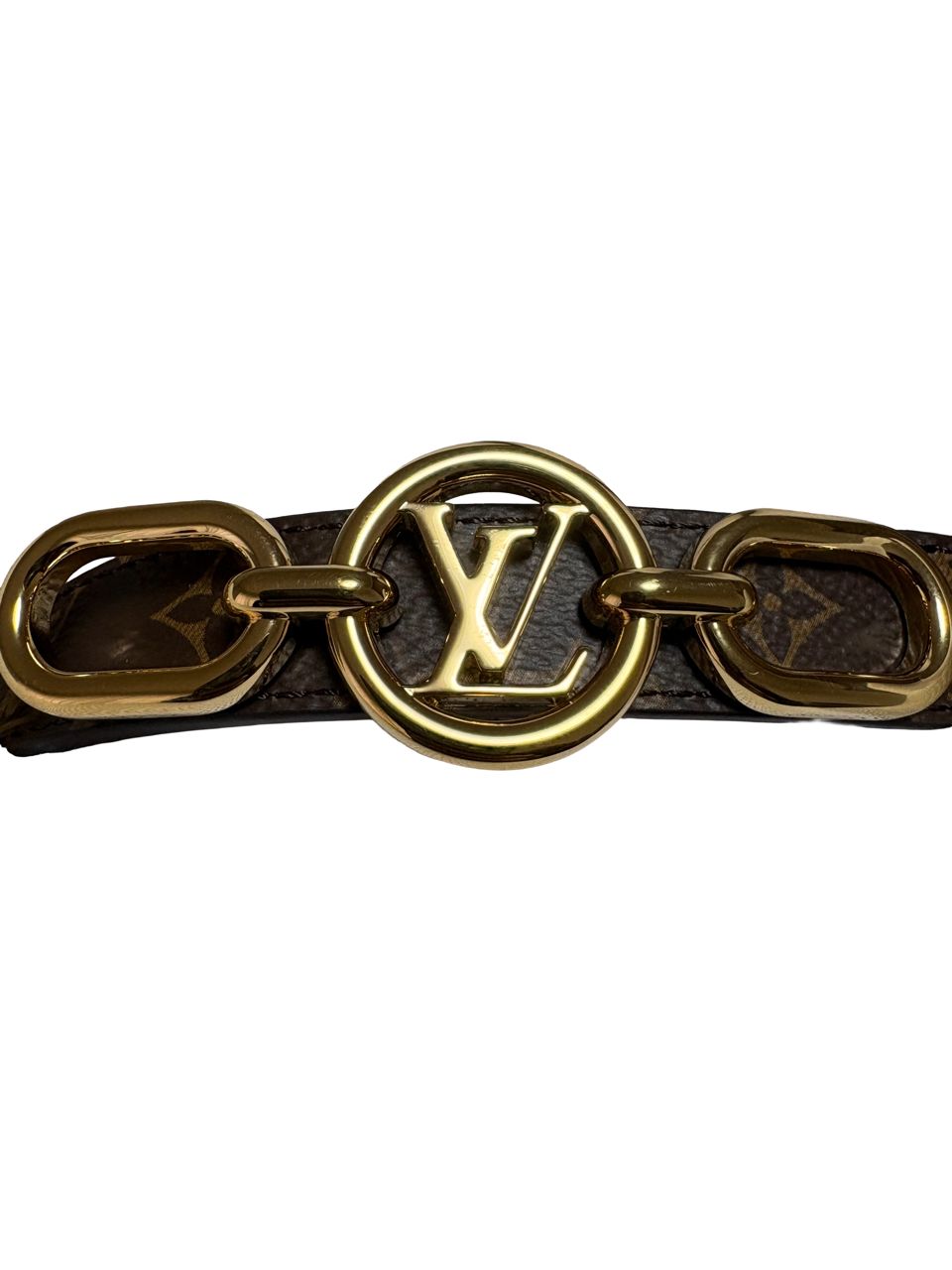 鑑定済みS】LOUIS VUITTON ルイ・ヴィトン ベルト・LV サークル