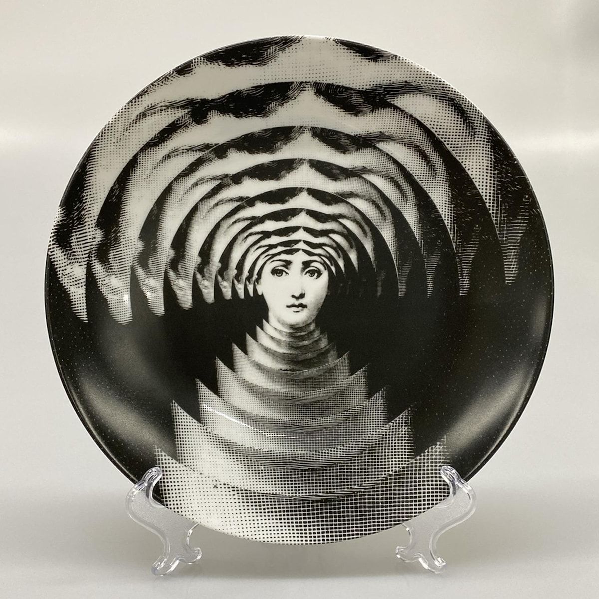 FORNA SETTI(フォルナセッティ) プレート新品同様 白×黒 ウォール