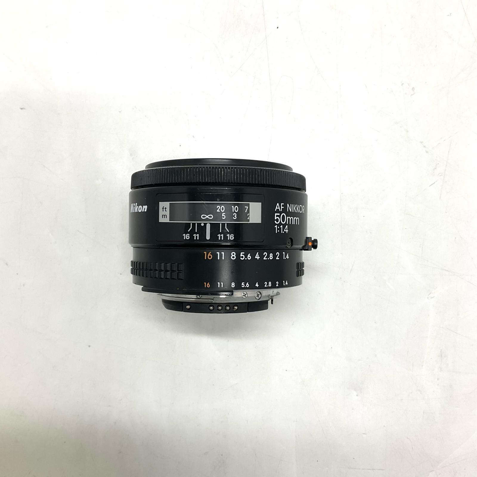 Nikon AF NIKKOR 50mm F1.4 動作確認済【全額返金保証】【最速発送