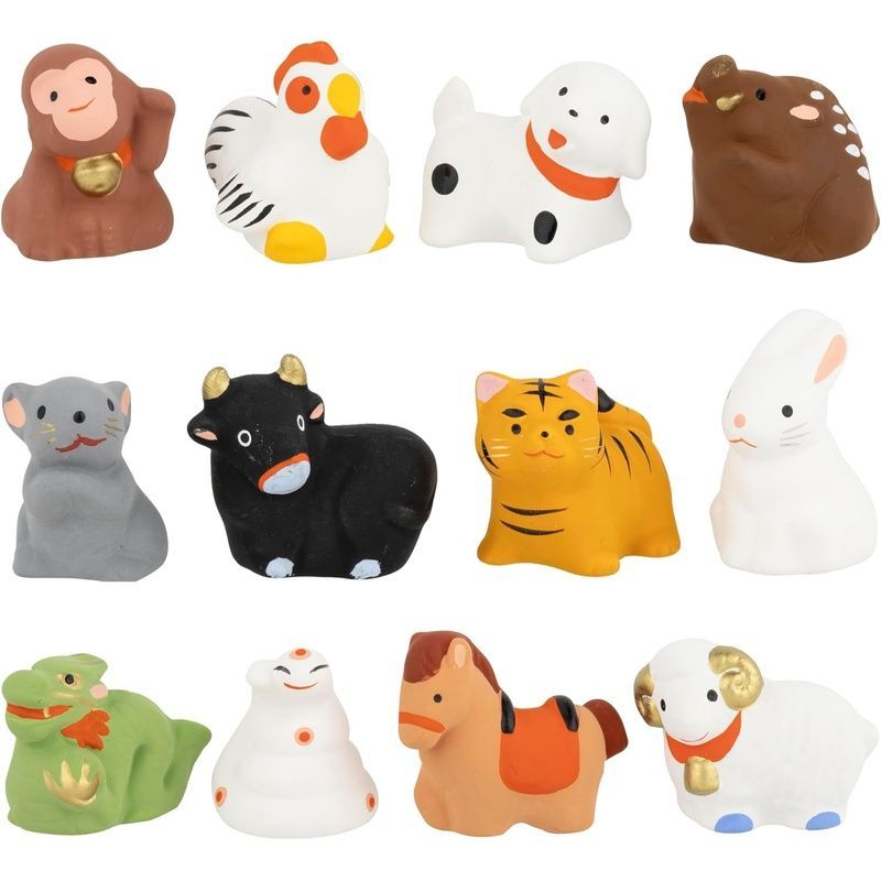 瀬戸陶芸社 2026年 干支 置物 置き物 コンパクト 午 馬 うま 正月飾り