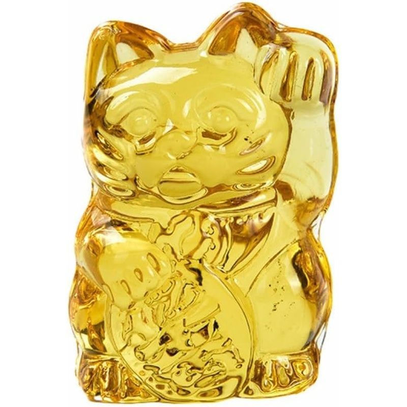 招き猫 クリスタル ガラス 縁起物 風水 開運 グッズ ネコ 猫 置き物