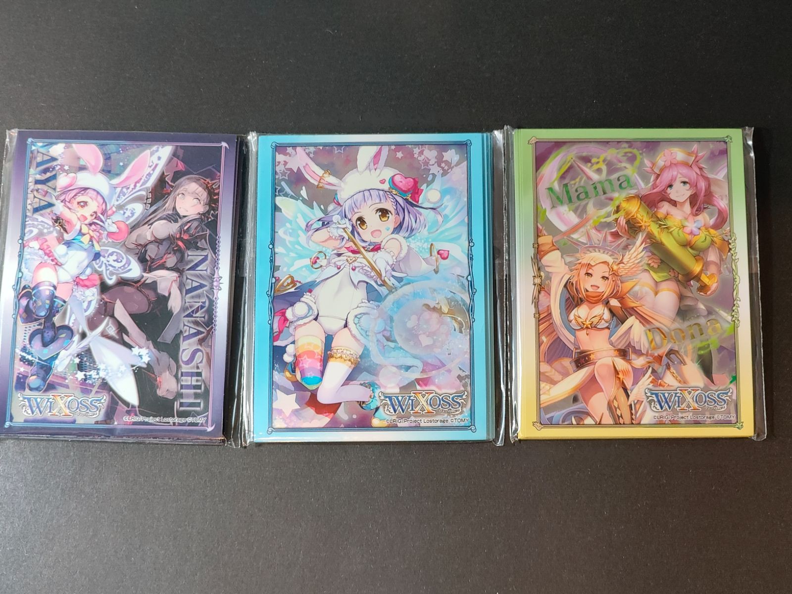 eb318【非売品・未開封】WIXOSS ウィクロス BOX封入特典 スリーブ 3種