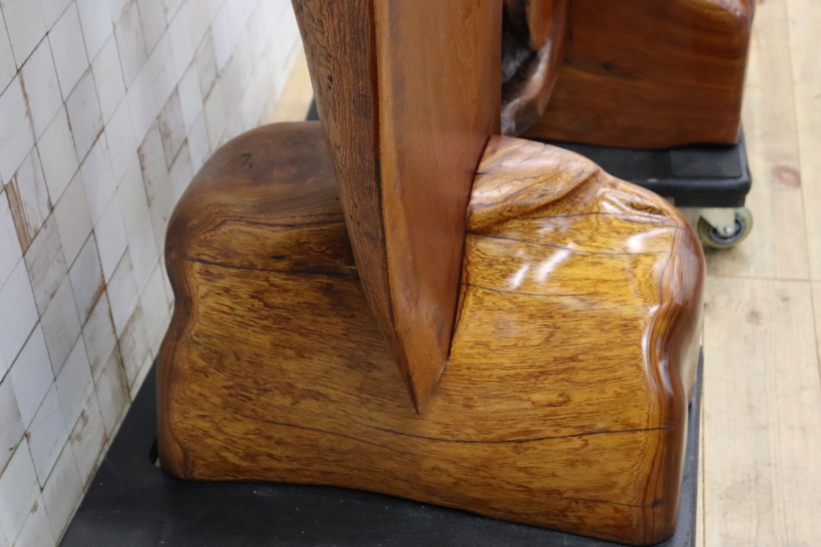 木彫オブジェ 和モダン