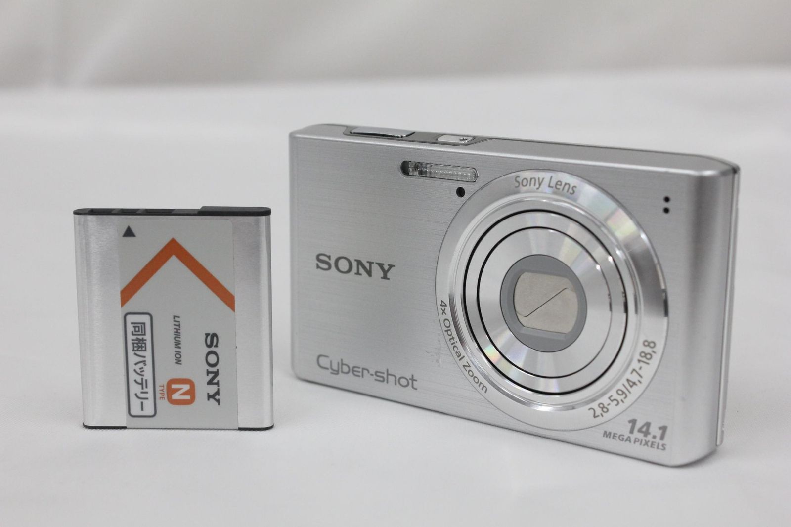 [Return Guarantee] Sony Sony Cyber-shot DSC-W610 4x Compact Digital Camera with Battery e6274