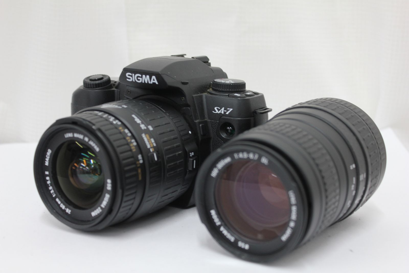 返品保証】 シグマ Sigma SA-7 100-300mm F4.5-6.7 DL 28-80mm F3.5-