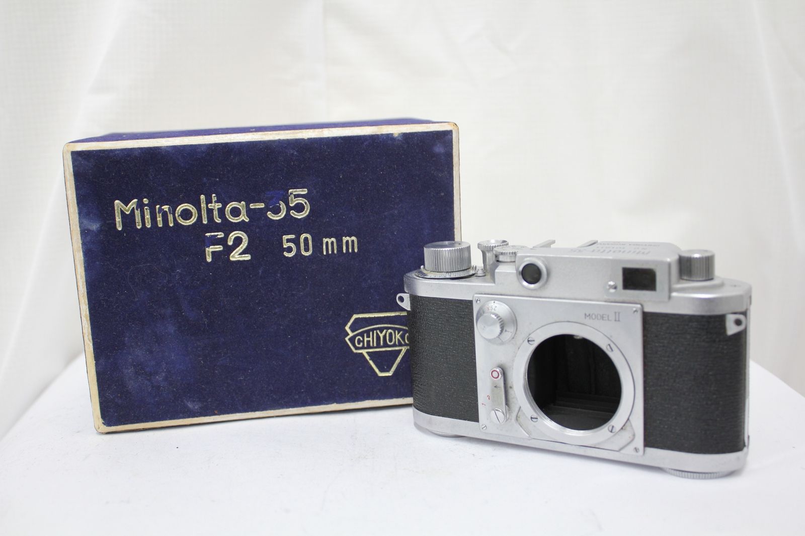 フィルムカメラ 希少Minolta-35 MODEL Ⅱ