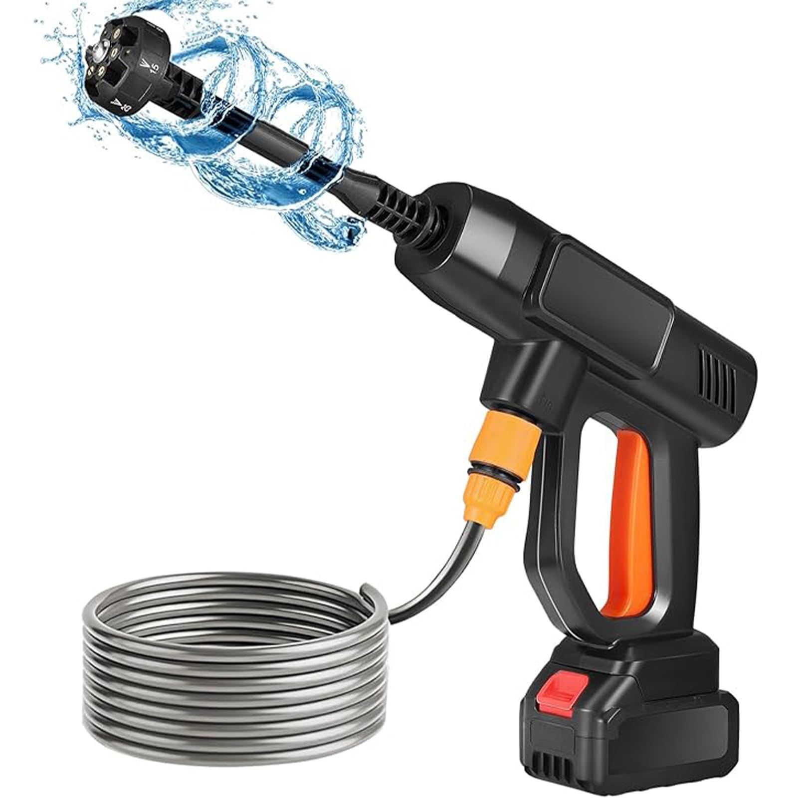 高圧洗浄機 コードレス 高圧洗浄機 ハンディ 洗車機 高圧 6in1