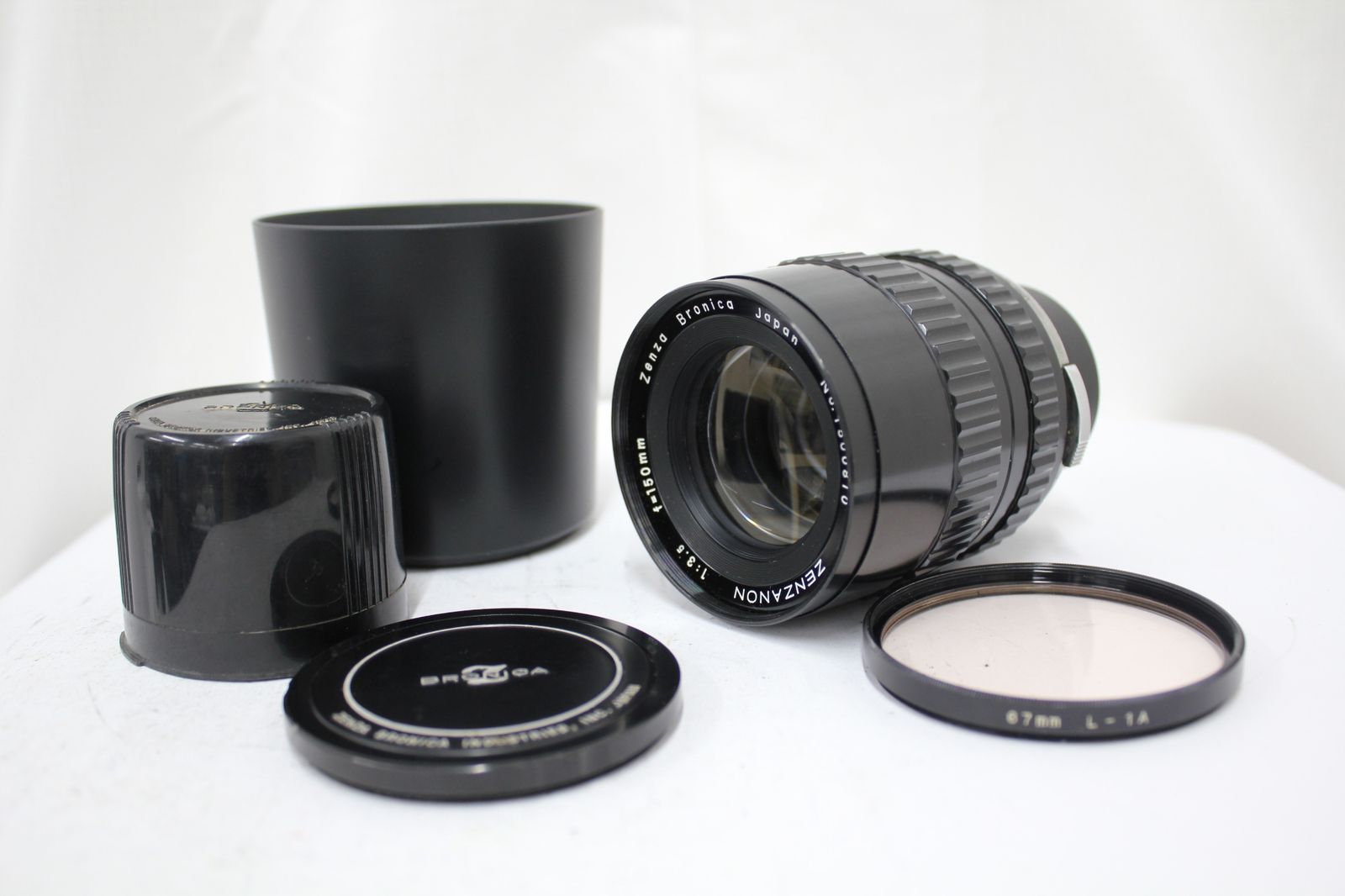 返品保証】 ゼンザブロニカ Zenza Bronica ZENZANON 150mm F3.5 中判