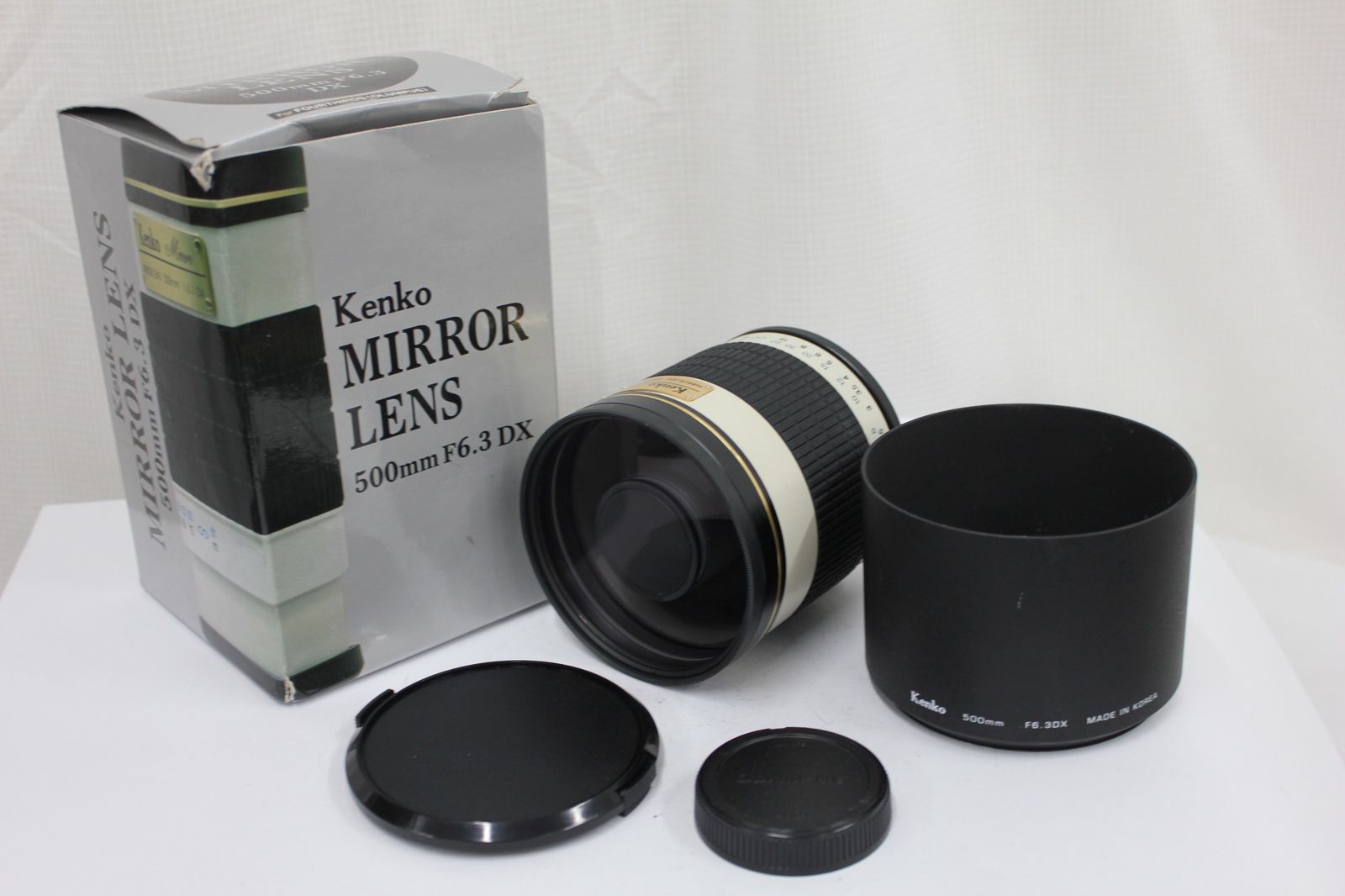 光学美品】 【元箱付き】ケンコー Kenko Mirror 500mm F6.3 DX 