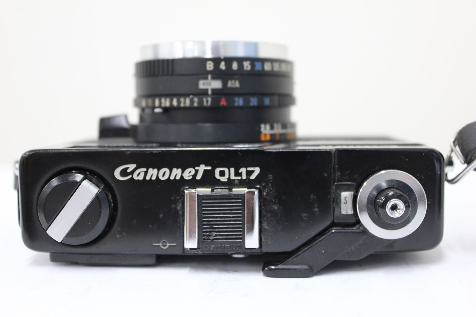 返品保証】 キャノン Canon Canonet QL17 ブラック 40mm F1.7 レンジ