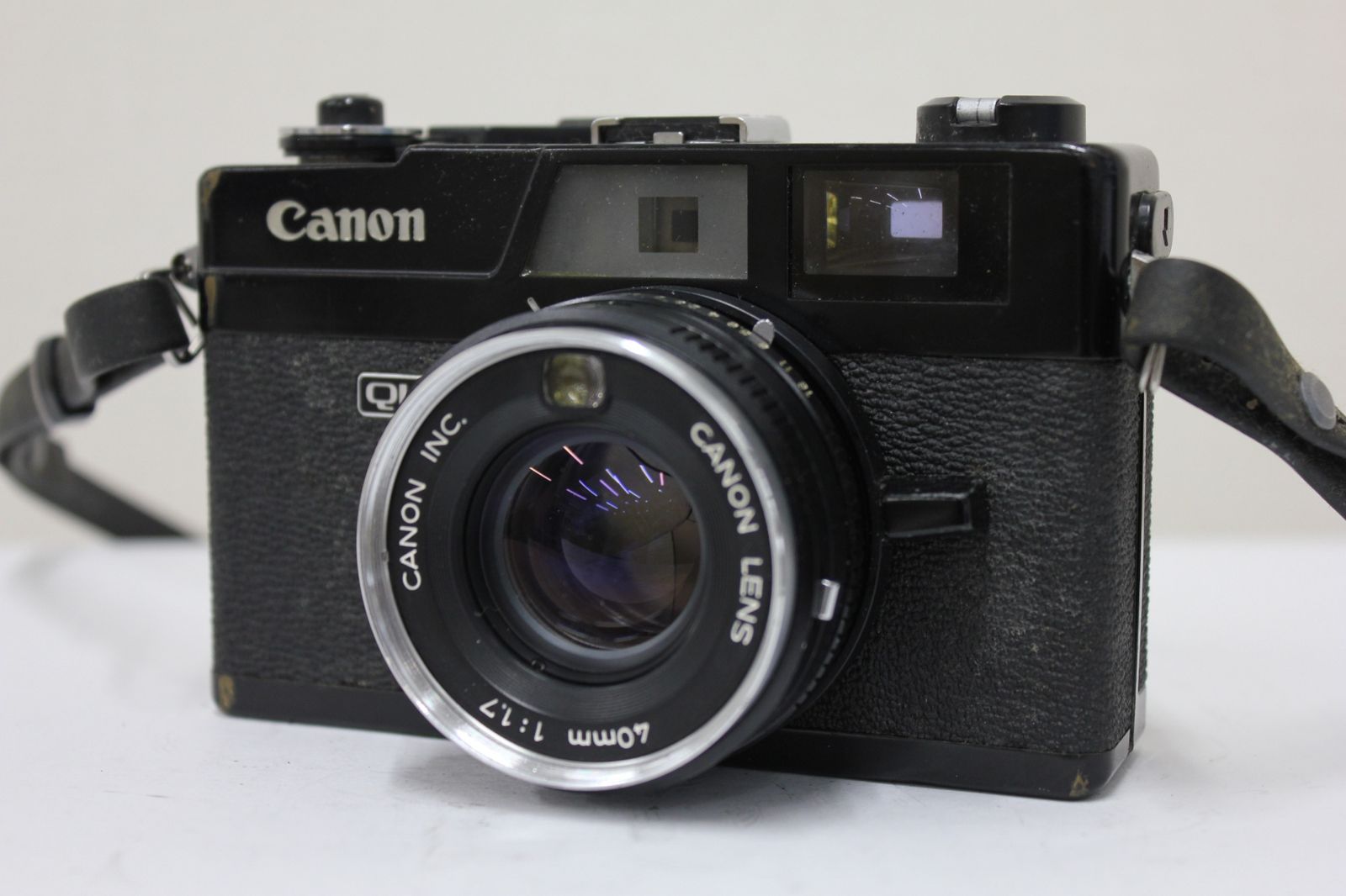 返品保証】 キャノン Canon Canonet QL17 ブラック 40mm F1.7 レンジ