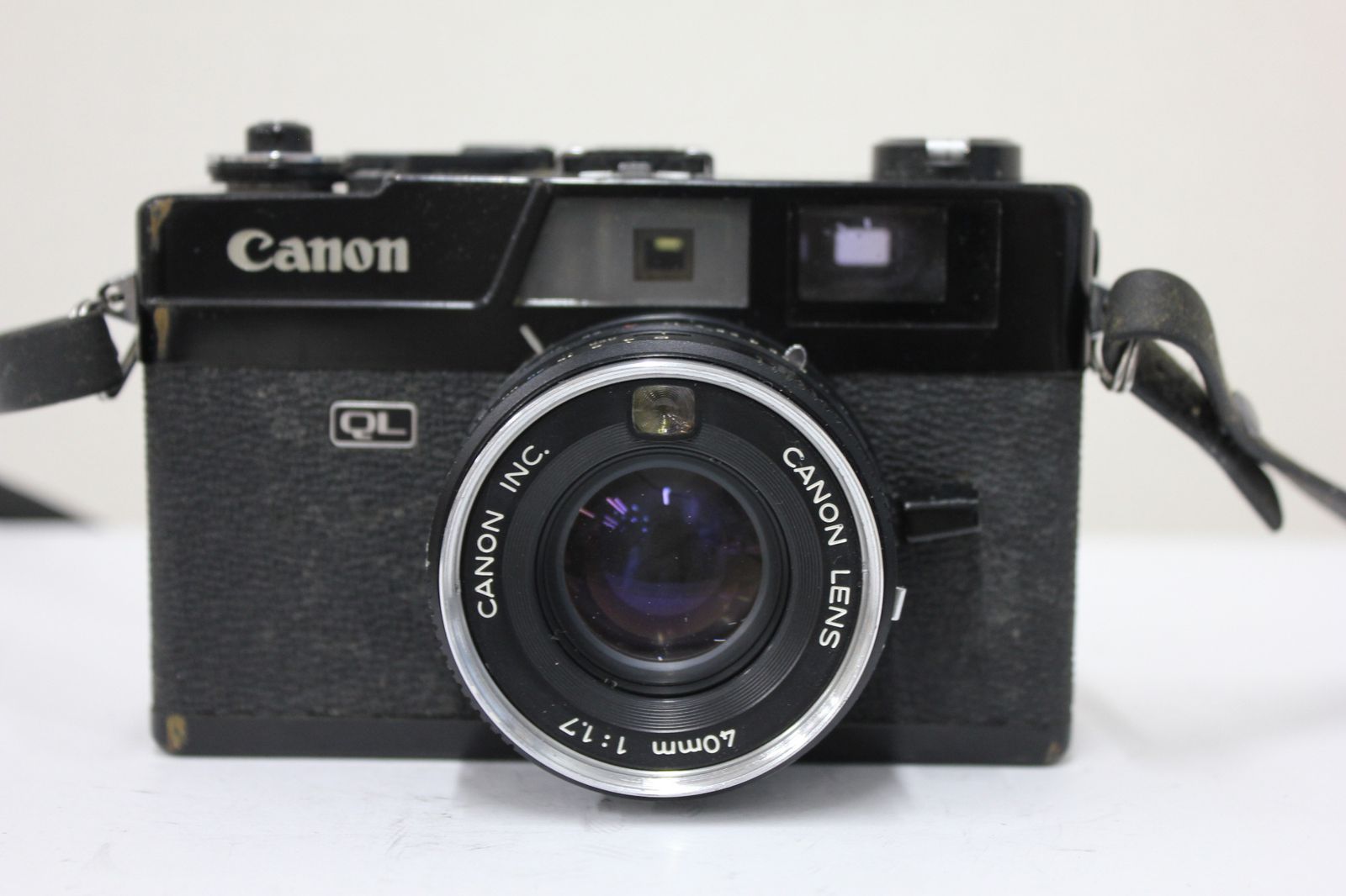 返品保証】 キャノン Canon Canonet QL17 ブラック 40mm F1.7 レンジ