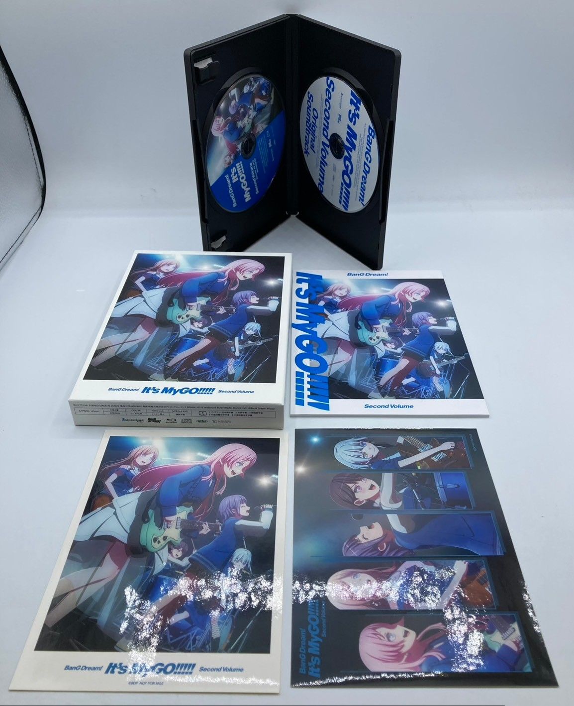 Blu-ray】TV BanG Dream! It's MyGO 上巻 下巻 2巻 セット 収納BOX付き