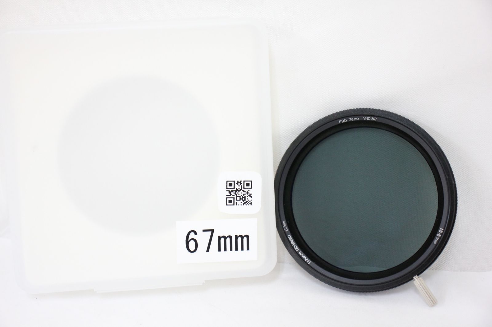 カメラ 【美品 返品保証】 Nisi Enhance ND-Vario 67mm 1.5-5stops Pro