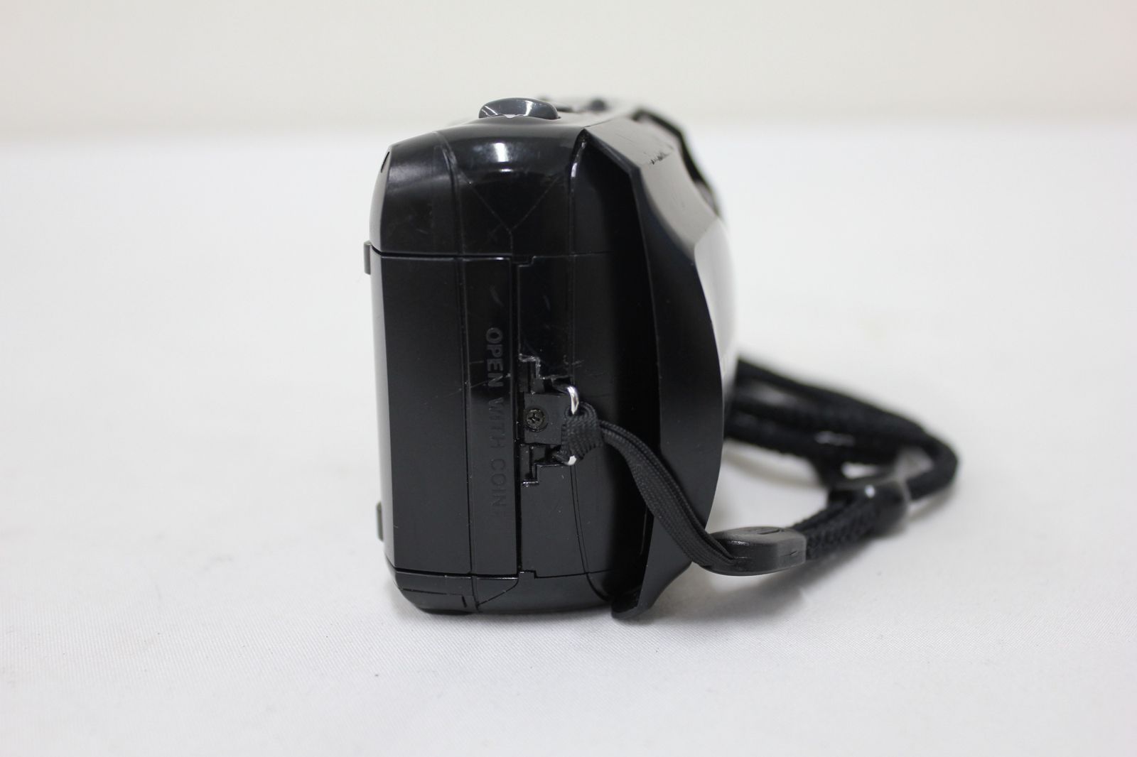 返品保証】 オリンパス Olympus μ mju ZOOM PANORAMA ブラック 35-70mm