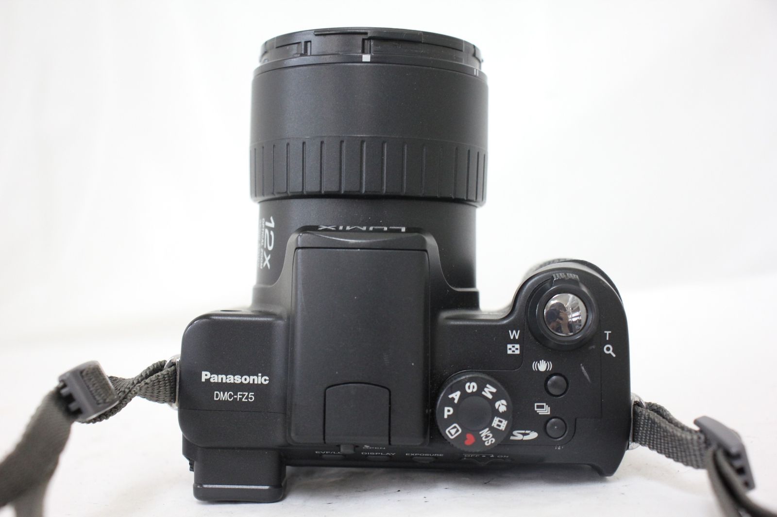 返品保証】 パナソニック Panasonic LUMIX DMC-FZ5 12x バッテリー付き 