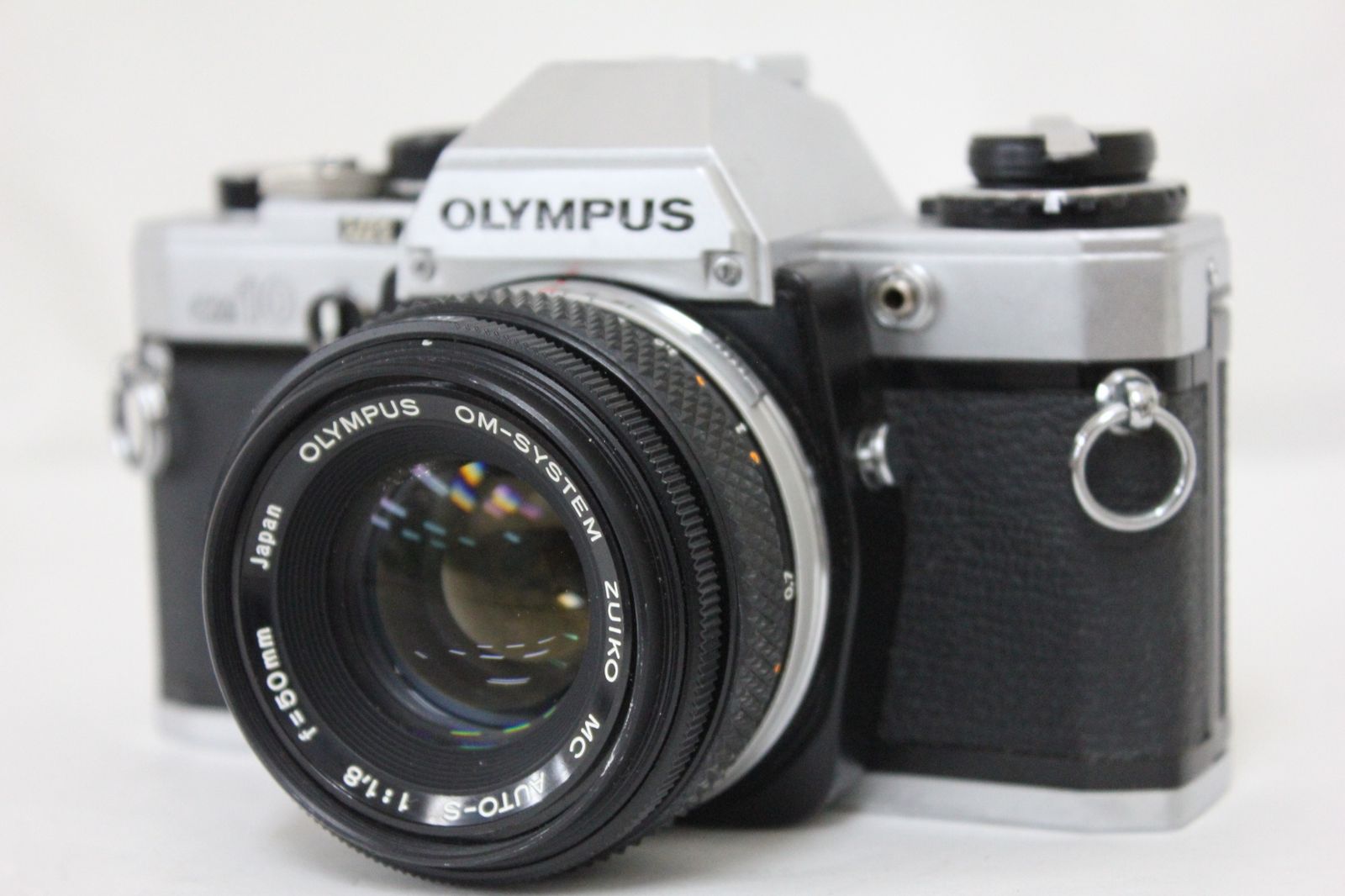 返品保証】 オリンパス Olympus OM10 Zuiko MC Auto-s 50mm F1.8