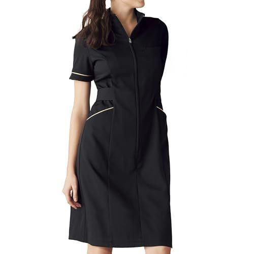 レディース 新品 ミッシェルクラン ワンピース 女性用 スタンドカラー 