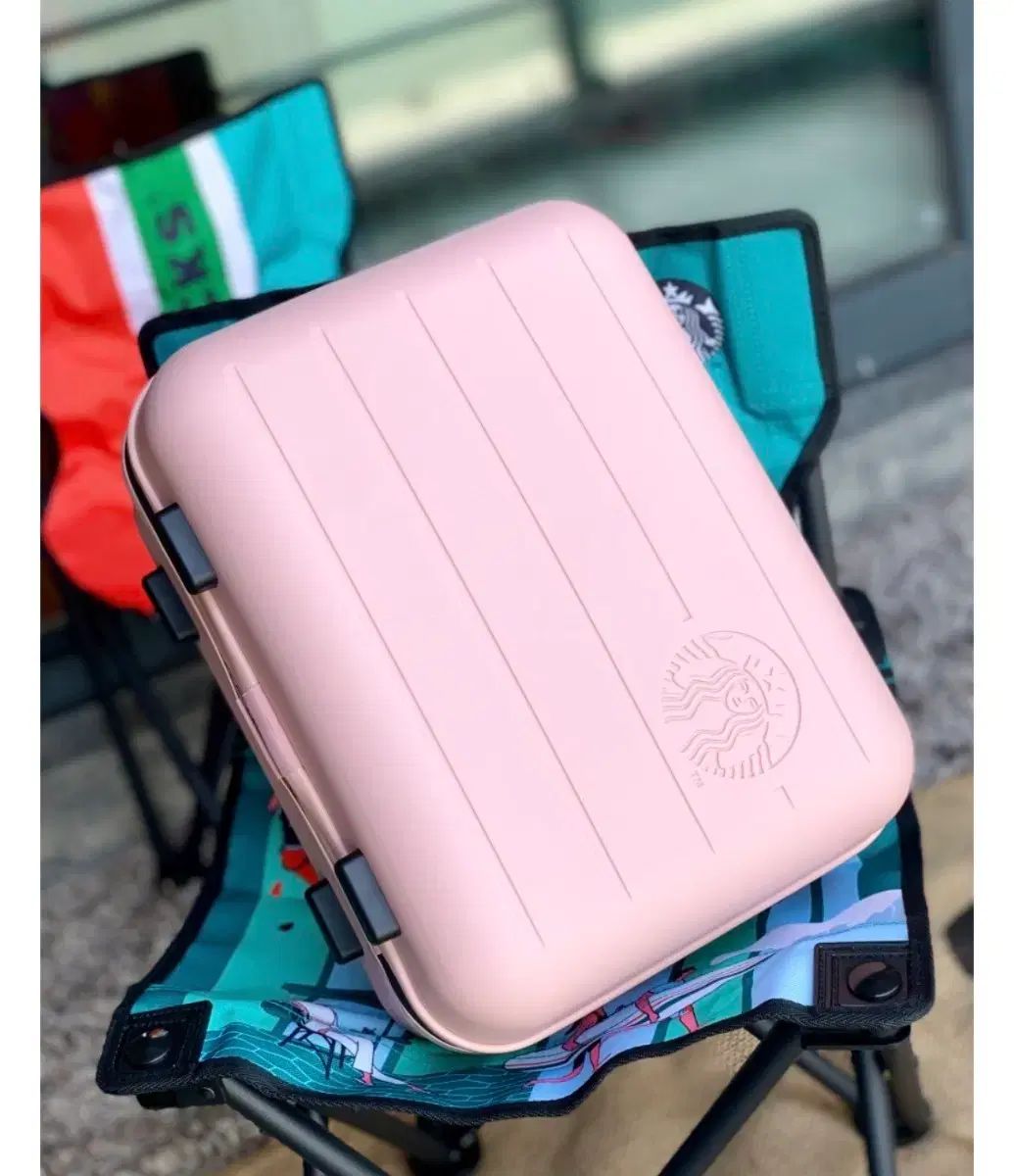 スターバックス サマー ミニキャリーケース ピンク キャリアー バッグ