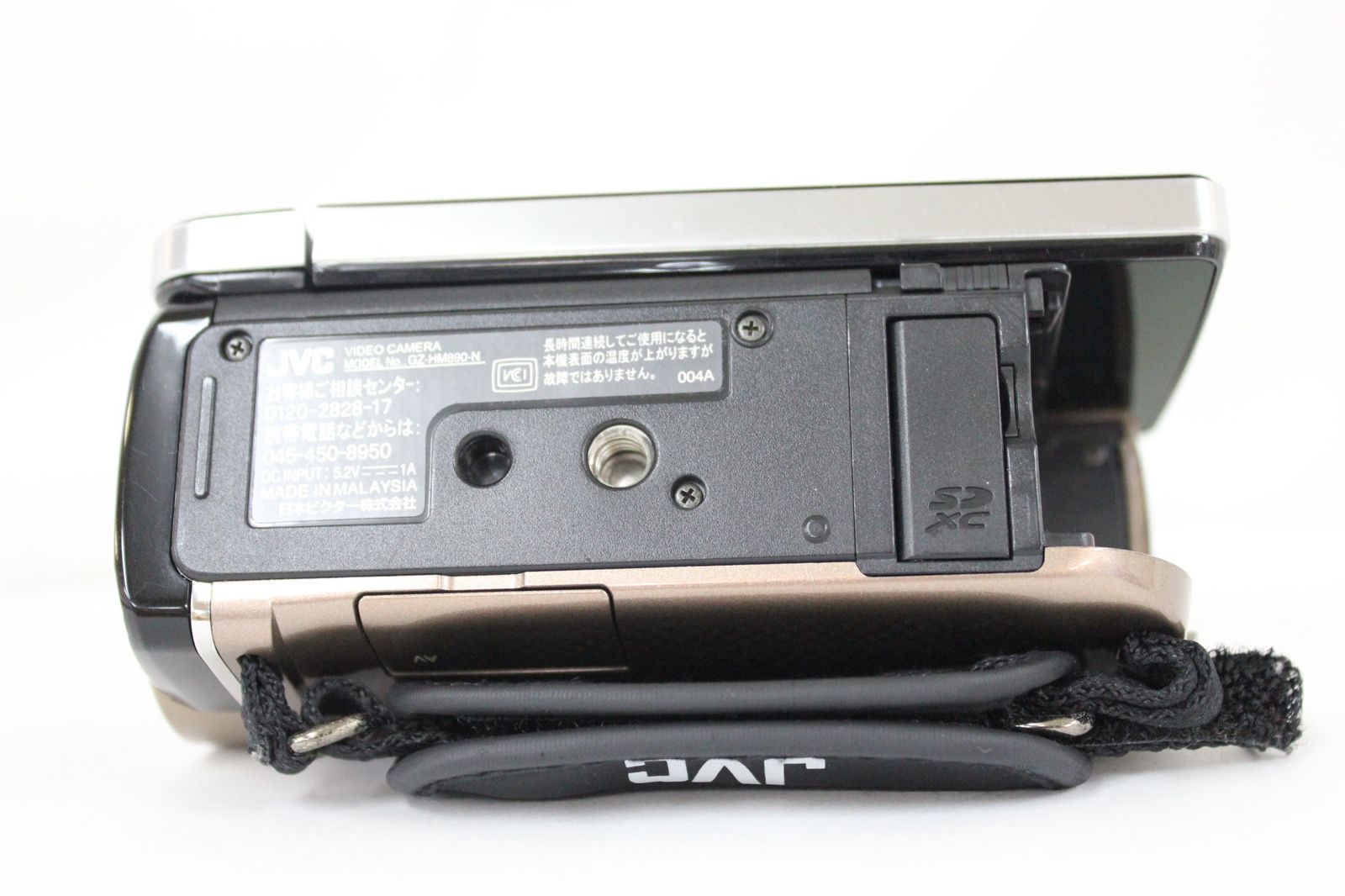 動作品】 Victor JVC GZ-HM890-S ビデオカメラ 返品保証 JVC Victor