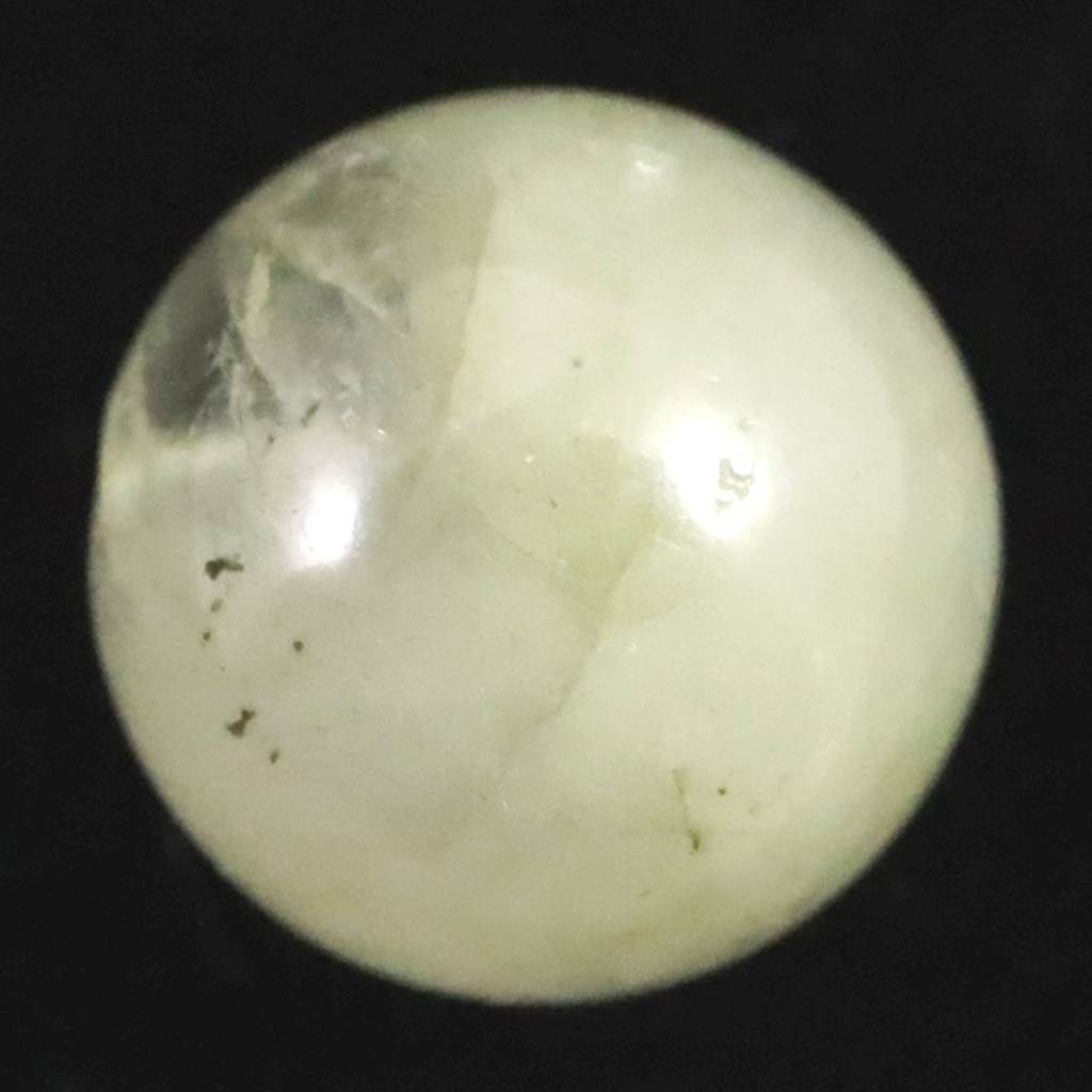 ブラジル産 フェナカイト 9.9mm玉ビーズ 一粒 現物 鑑別済 7.39ct