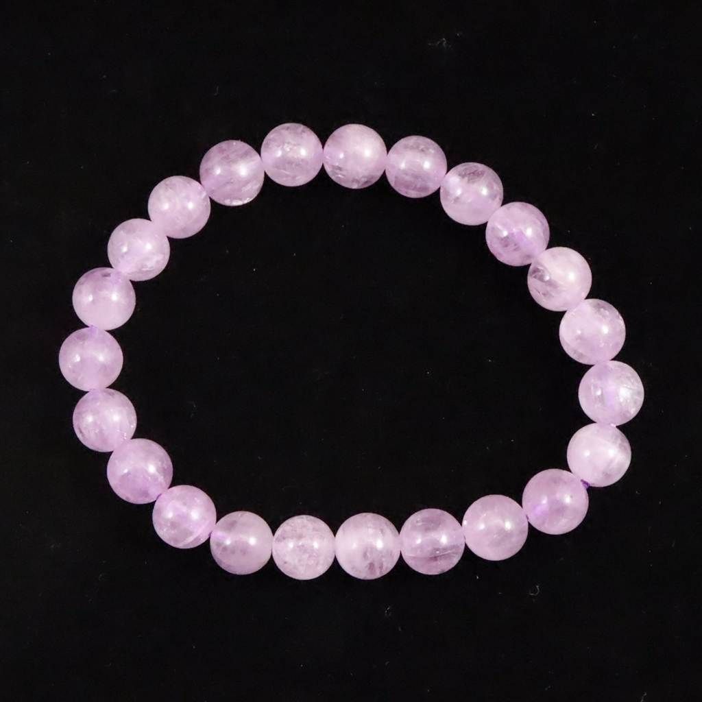 キャッツアイ クンツァイト AA+ 8mm玉ブレスレット 20.5g 【榎本通商