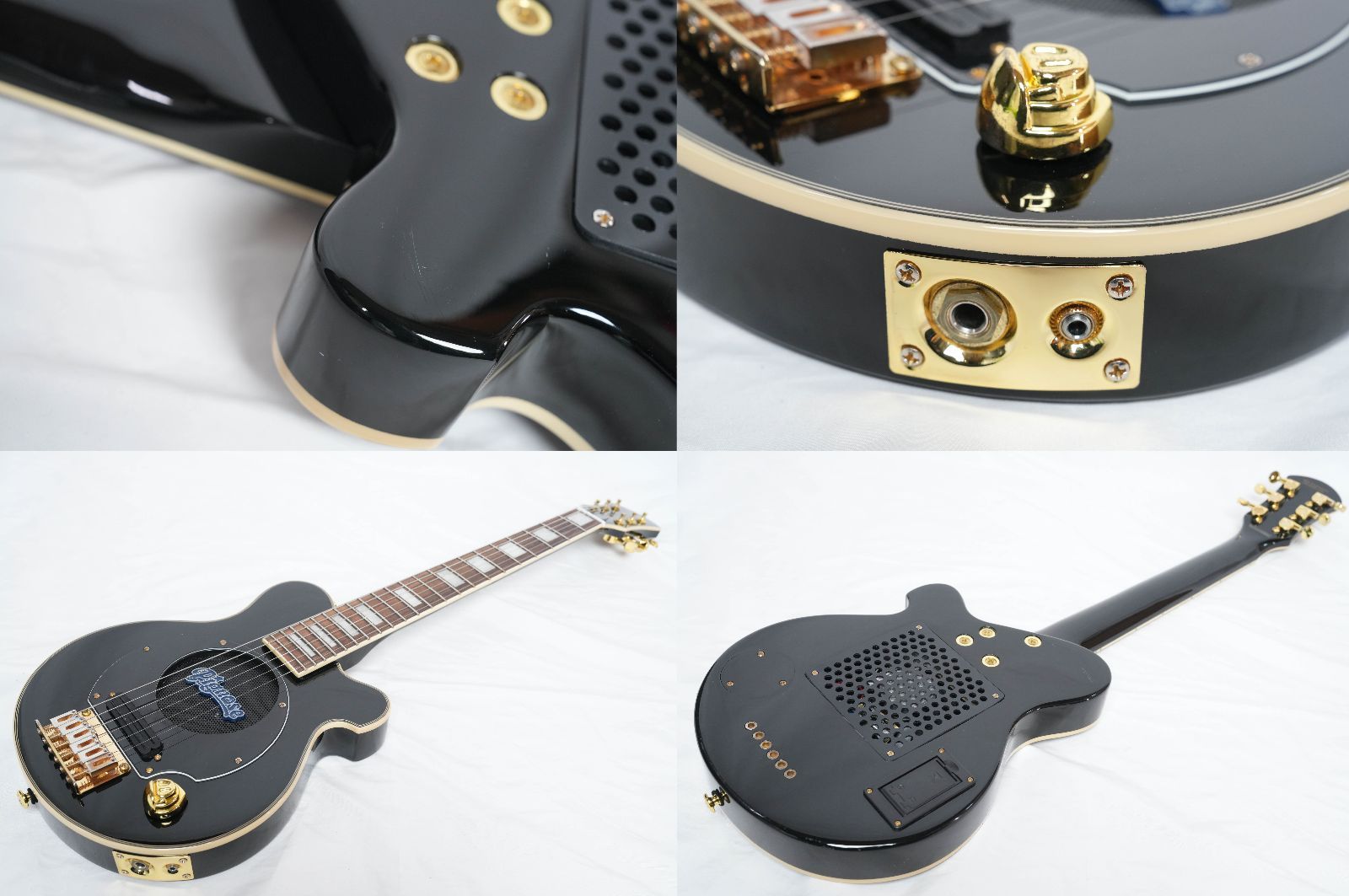 ☆Pignose PGG-259 BK アンプ内蔵ミニギター/トラベルギター 状態良好