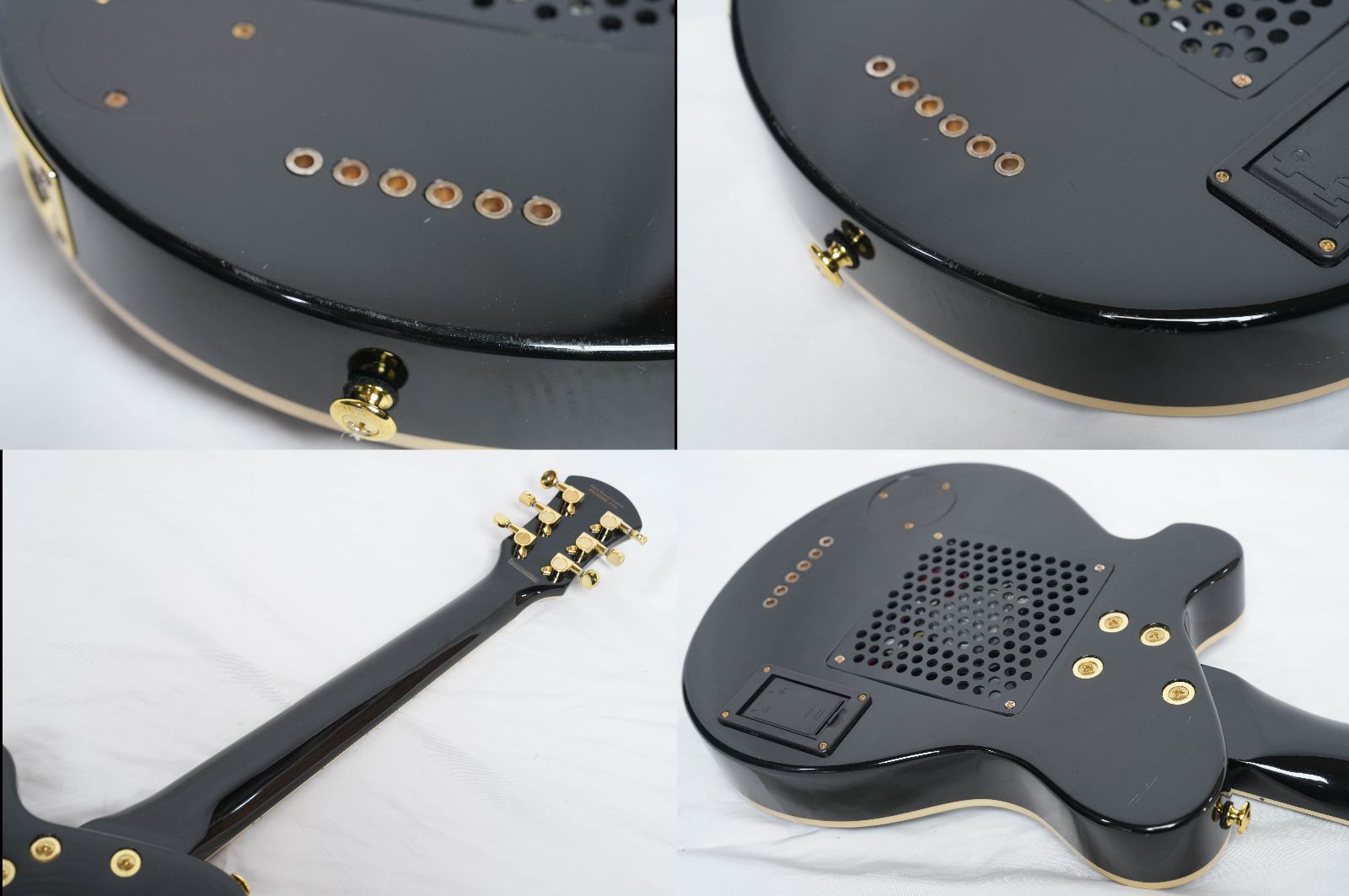 ☆Pignose PGG-259 BK アンプ内蔵ミニギター/トラベルギター 状態良好