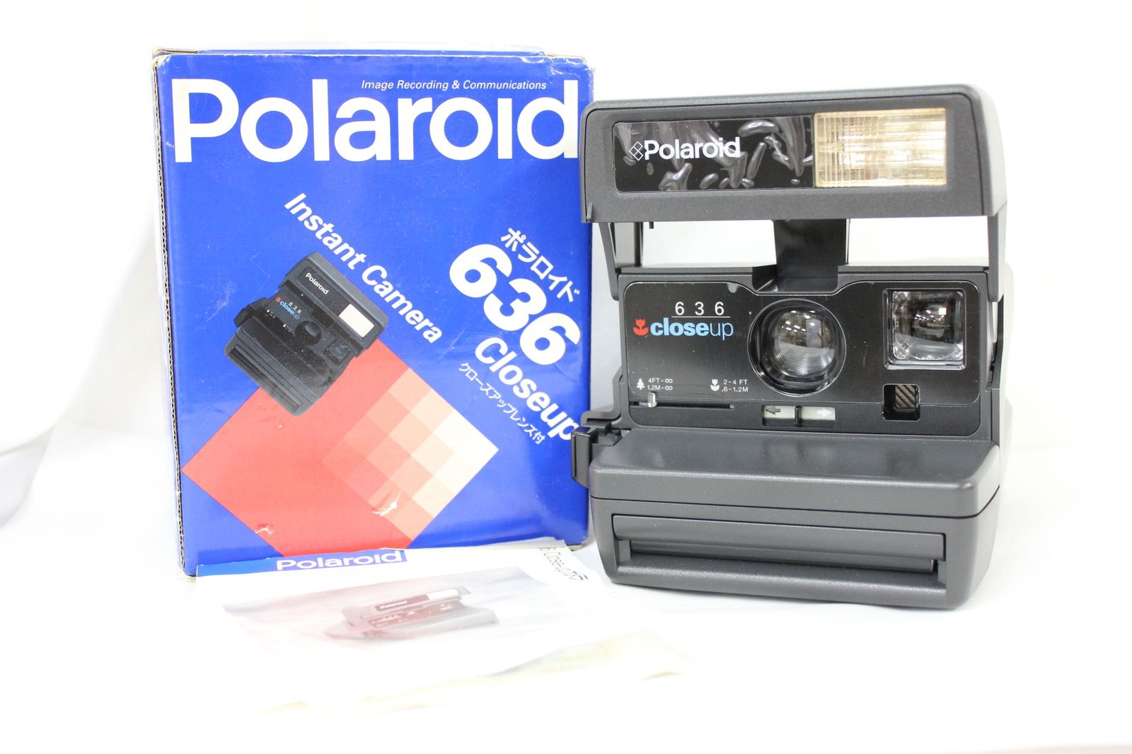 返品保証】 【元箱付き】ポラロイド Polaroid 636 Close up ポラロイド