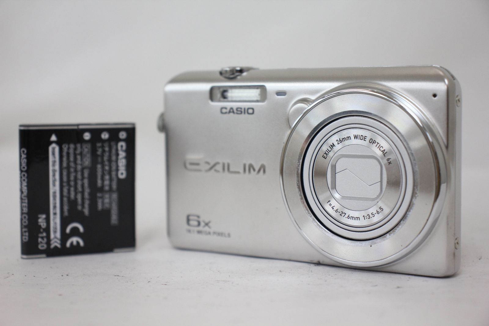返品保証】 カシオ Casio Exilim EX-Z690 6x バッテリー付き