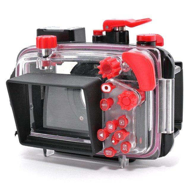 並品＞ OM SYSTEM（オリンパス）PT-058 水中ハウジング｜TG-5対応