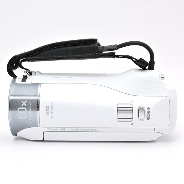 美品＞ SONY Handycam HDR-CX470 W ホワイト｜フルHDビデオカメラ